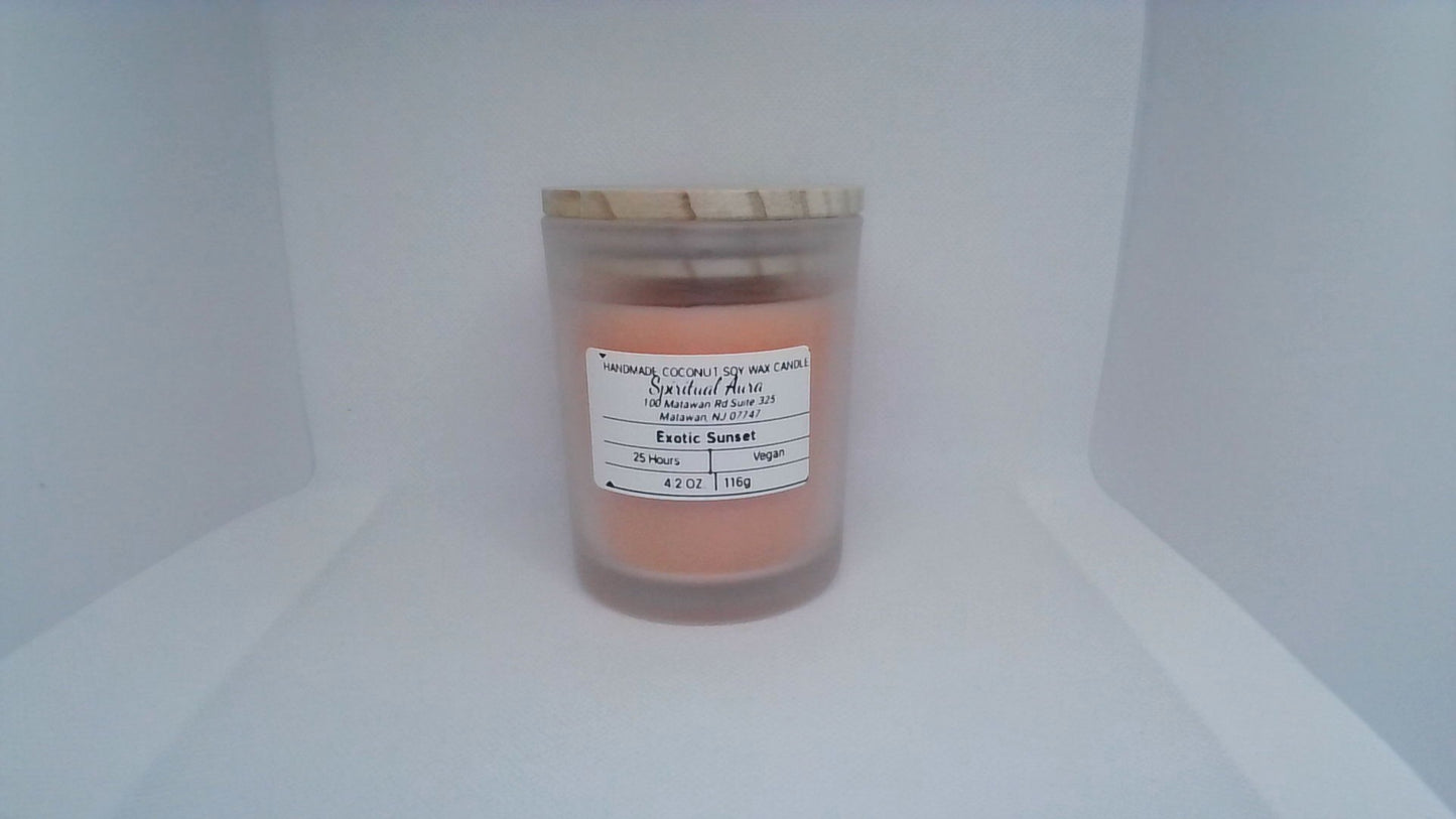 Exotic Sunset Candle